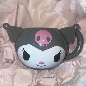 Kuromi Mug Kuromi Face Cup Hello Kitty & Friends Sanrio